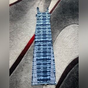 BCBGeneration Dark Wave Maxi Sundress